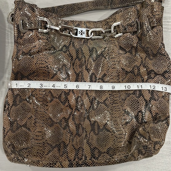 Tory Burch Natalya Python hobo - Picture 17 of 17